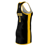 ThatXpression Fashion Racerback Jersey Themed Steelers Dress PSKIT