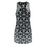 ThatXpression Fashion B2S Black Gray Designer Tunic Racerback Dress