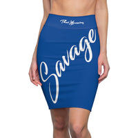 ThatXpression Fashion Royal Savage Women's Pencil Skirt 7X41K