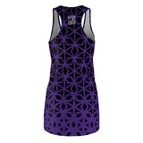 ThatXpression Fashion D'Cut Baltimore Purple Black Designer Tunic Racerback