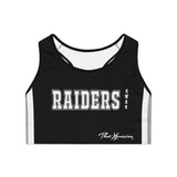 ThatXpression's Raiders Sports Themed Sports Bra