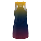 ThatXpression Fashion B2S Blue Wine Blend Designer Tunic Racerback Dress