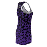 ThatXpression Fashion D'Cut Baltimore Purple Black Designer Tunic Racerback