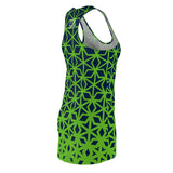 ThatXpression Fashion D'Cut Seattle Navy Gold Designer Tunic Racerback
