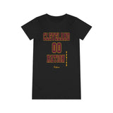 ThatXpression Fashion Cleveland Period Fan Nation Organic T-Shirt  Dress P98J
