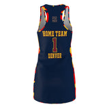 ThatXpression Fashion Denver Home Team Camo Racerback Jersey Dress