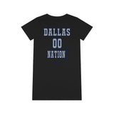 ThatXpression Fashion Dallas Period Fan Nation Organic T-Shirt Dress P98J