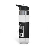 ThatXpression Fashion Fitness Train Hard and Takeover Sport Bottle, 20oz