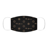 ThatXpression Fashion's Elegance Collection Black and Tan Face Mask