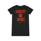ThatXpression Fashion Kansas City Period Fan Nation Organic T-Shirt Dress P98J