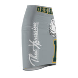 ThatXpression's Oakland Women's Baseball Pencil Skirt