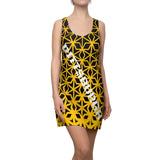 ThatXpression Fashion D'Cut Pittsburgh Black Yellow Designer Tunic Racerback