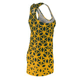 ThatXpression Fashion D'Cut Green Bay Green Gold Designer Tunic Racerback