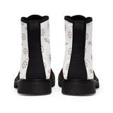 ThatXpression Fashion's Elegance Collection X2 White and Brown Women's Boots