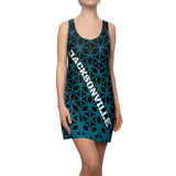 ThatXpression Fashion D'Cut Jacksonville Black Green Designer Tunic Racerback