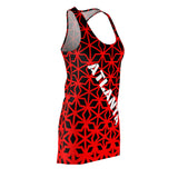 ThatXpression Fashion D'Cut Atlanta Black Red Designer Tunic Racerback
