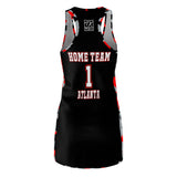 ThatXpression Fashion Atlanta Home Team Camo Racerback Jersey Dress