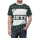 ThatXpression Elegance Men's Green White Jets S13 Designer T-Shirt