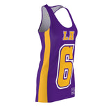 ThatXpression 6 Big Print Los Angeles Jersey Themed Top