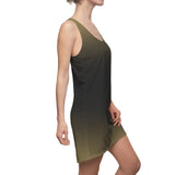 ThatXpression Fashion B2S Black Gold Designer Tunic Racerback Dress