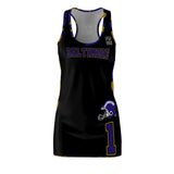 ThatXpression Fashion Baltimore Maryland Home Team Camo Racerback Jersey Dress