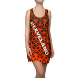 ThatXpression Fashion D'Cut Cleveland Brown Designer Tunic Racerback