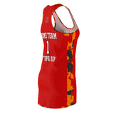 ThatXpression Fashion Tampa Bay Home Team Camo Racerback Jersey Dress