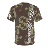 ThatXpression Fashion (T.H.A.T)Train Hard & Takeover Camo Fists Unisex Shirt XZ3T