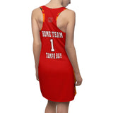 ThatXpression Fashion Tampa Bay Home Team Camo Racerback Jersey Dress