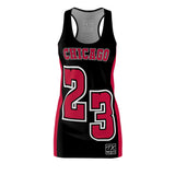 ThatXpression 23 Big Print Chicago Jersey Themed Top