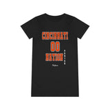 ThatXpression Fashion Cincinnati Period Fan Nation Organic T-Shirt Dress P98J