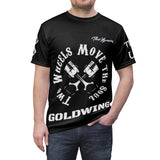 ThatXpression's "That Life" Biker Two Wheel's Move The Soul Inspired Goldwing Unisex T-Shirt