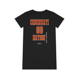 ThatXpression Fashion Cincinnati Period Fan Nation Organic T-Shirt Dress P98J