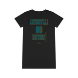 ThatXpression Fashion Jacksonville Period Fan Nation Organic T-Shirt Dress P98J