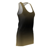 ThatXpression Fashion B2S Black Gold Designer Tunic Racerback Dress