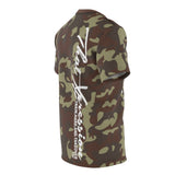 ThatXpression Fashion (T.H.A.T)Train Hard & Takeover Camo Fists Unisex Shirt XZ3T