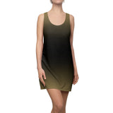 ThatXpression Fashion B2S Black Gold Designer Tunic Racerback Dress