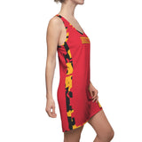 ThatXpression Fashion Kansas City Home Team Camo Racerback Jersey Dress