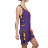 ThatXpression Fashion Los Angeles Home Team Camo Racerback Jersey Dress