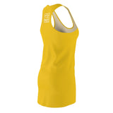 ThatXpression Fashion Yellow Enlarged Savage Racerback Dress