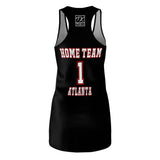 ThatXpression Fashion Home Team Atlanta Themed Racerback Dress