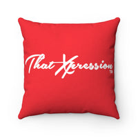 Train Hard And Takeover Red(CF) Square Pillow Case