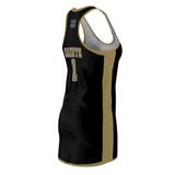 ThatXpression Fashion Racerback Jersey Themed Saints Dress