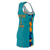 ThatXpression Fashion Miami Home Team Camo Racerback Jersey Dress