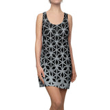 ThatXpression Fashion B2S Black Gray Designer Tunic Racerback Dress