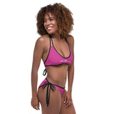 ThatXpression Fashion's Elegance Collection White and Tan Reversible Bikini
