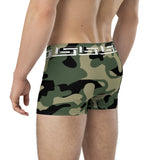 ThatXpression Fashion Camo Themed Green Tan Boxer Briefs