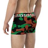 ThatXpression Fashion Boston Camo Themed Black Green Boxer Briefs