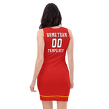 ThatXpression's 4 Color Tampa Bay Home Team Fitted Dress
