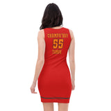 ThatXpression's Limited Edition Double Nickel 55 Champa Bay Tampa Florida Themed Dress
